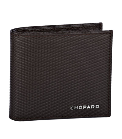 Shop Chopard Small Classic Racing Bifold Wallet In Brown