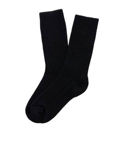 Shop Hanro Ankle Socks In Black