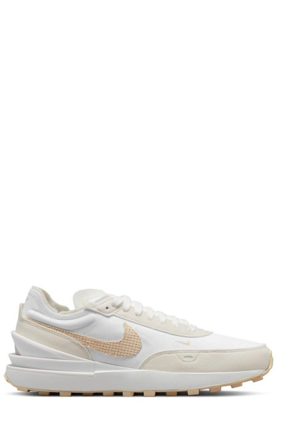 Shop Nike Waffle One Lace In White