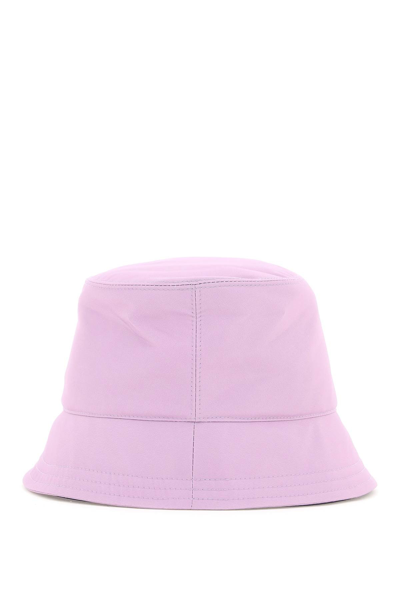 Shop Off-white Recycled Polyester Bucket Hat In Purple