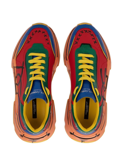 Shop Dolce & Gabbana Daymaster Low-top Sneakers In Multicolour