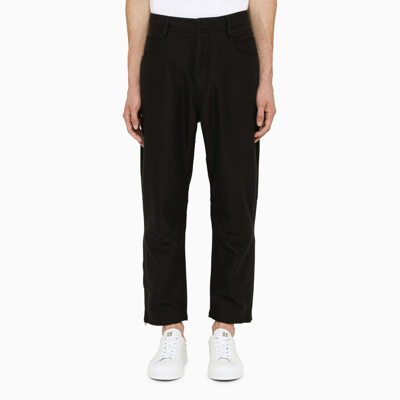 Shop Stone Island Shadow Project | Black Baggy Trousers