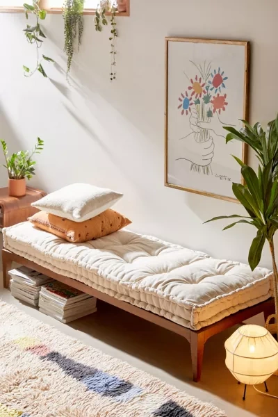 Urban Outfitters Rohini Daybed Cushion In Ivory | ModeSens