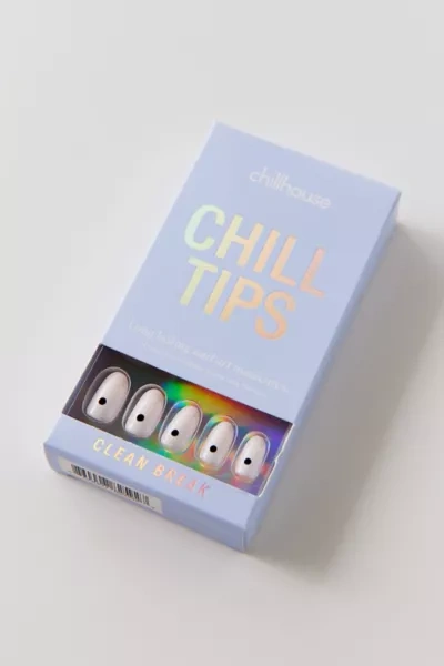 Shop Chillhouse Chill Tips Press-on Nail Manicure Kit In Clean Break