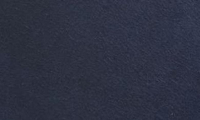 Chocolat Blu Platform Slide Sandal In Navy Suede