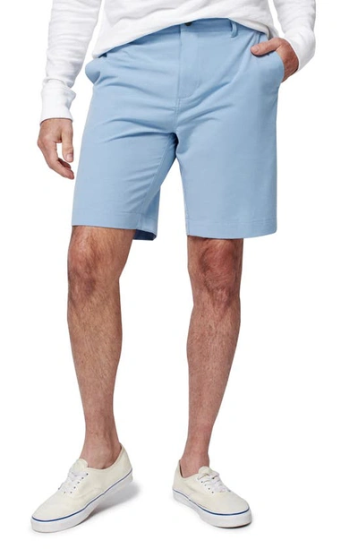 Shop Faherty All Day Belt Loop 7-inch Shorts In Weathered Blue