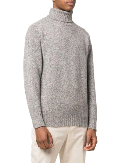 Shop Brunello Cucinelli Men's Grey Cashmere Sweater