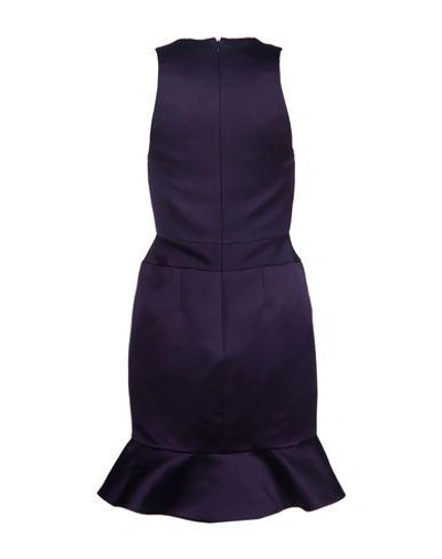 Shop Mcq By Alexander Mcqueen Evening Dress In Dark Blue