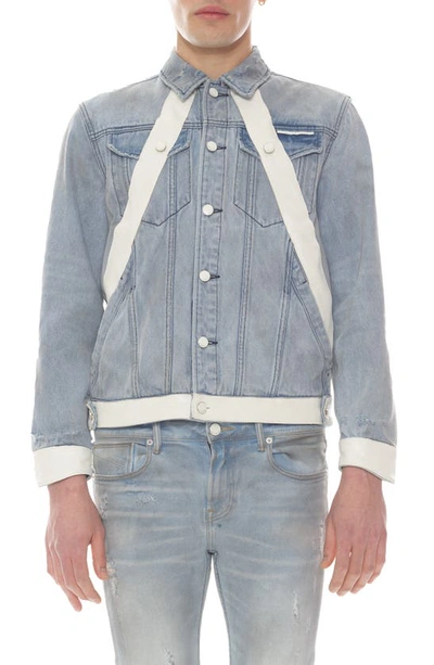 Shop Hvman Mk2 Denim Jacket In Falcon