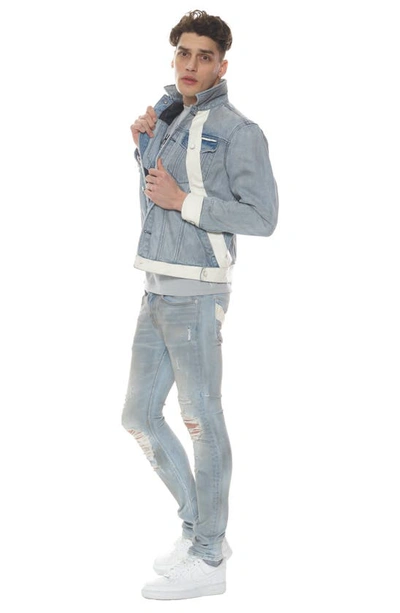 Shop Hvman Strat Ripped Super Skinny Jeans In Falcon 2