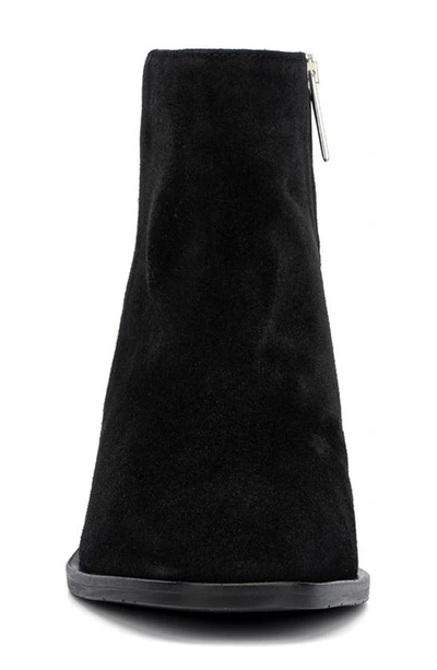 Aquatalia Reeta Suede Ankle Booties In Black