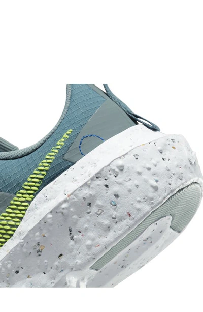 Shop Nike Crater Impact Sneaker In Ash Green/ Volt/ Grey/ White