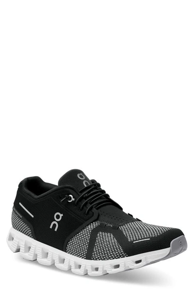 Shop On Cloud 5 Combo Running Sneaker In Black/ Alloy