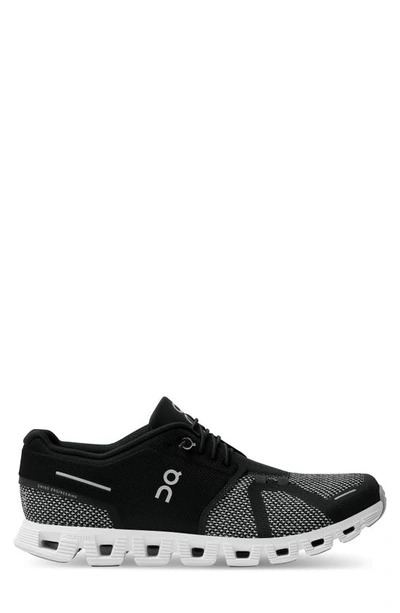 On Cloud 5 Combo Running Shoe In Black/ Alloy