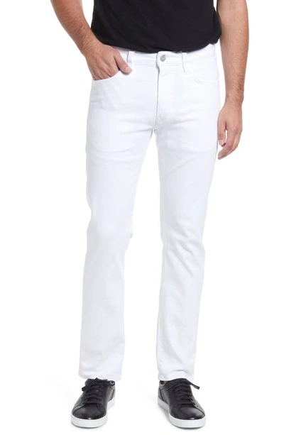 Shop 34 Heritage Courage Straight Leg Jeans In Double White