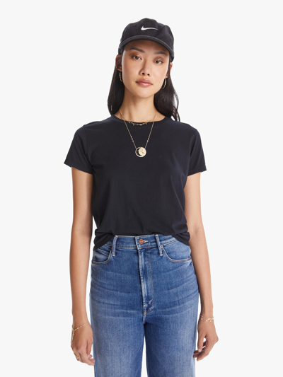 Mother The Lil Goodie Goodie Tie-dye Graphic Tee In Black