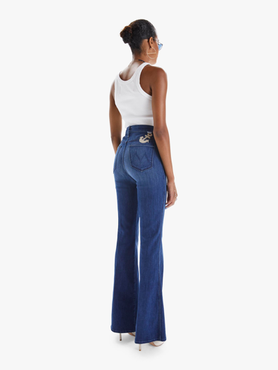 Mother The Mellow Drama Anchor Point Jeans In Blue | ModeSens