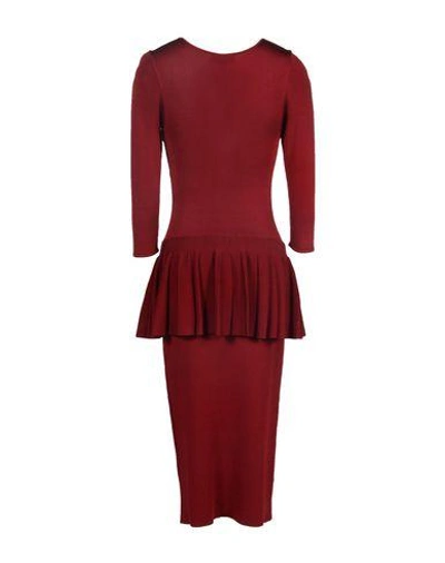 Shop Zac Zac Posen Midi Dress In Red