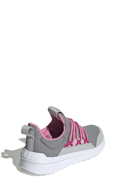 Shop Adidas Originals Kids' Lite Racer Adapt 5.0 Sneaker In Grey Two/ Magenta