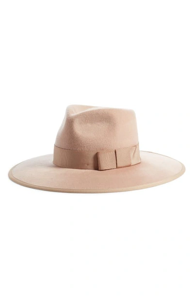 Shop Brixton Joanna Iii Wool Felt Hat In Blush