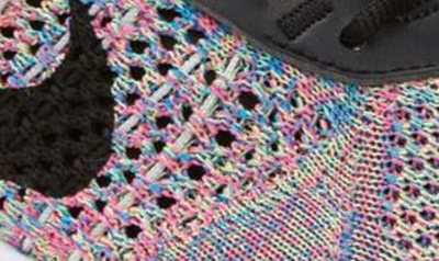 Shop Nike Air Max Flyknit Racer Sneaker In Green/ Black/ Pink/ Blue