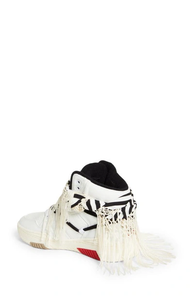 Shop Saint Laurent Cure High Top Sneaker In White Red