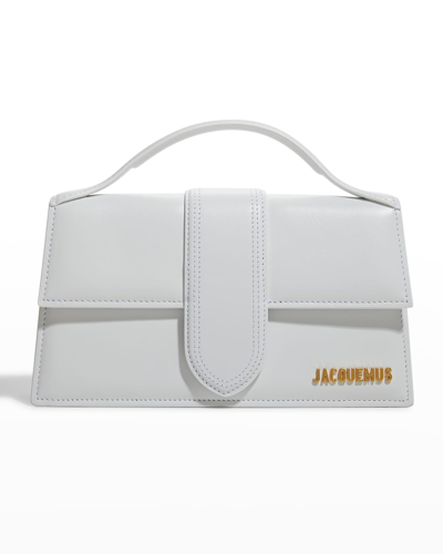 Jacquemus Beige Les Classiques 'le Bambino Long' Bag In White
