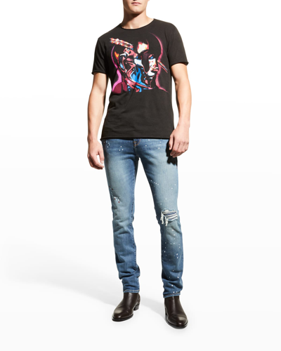 Shop John Varvatos Men's Judas Priest Graphic T-shirt In Black