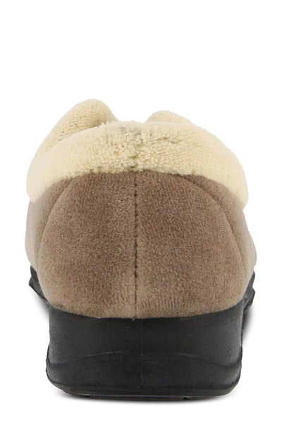 Flexus By Spring Step Cindy Scuff Slipper In Beige