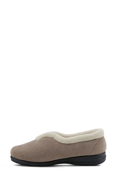 Flexus By Spring Step Cindy Scuff Slipper In Beige