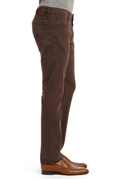 Shop 34 Heritage Charisma Relaxed Straight Leg Pants In Brown