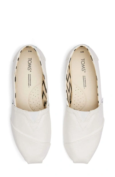 Toms Alpargata Plus Slip-on In White