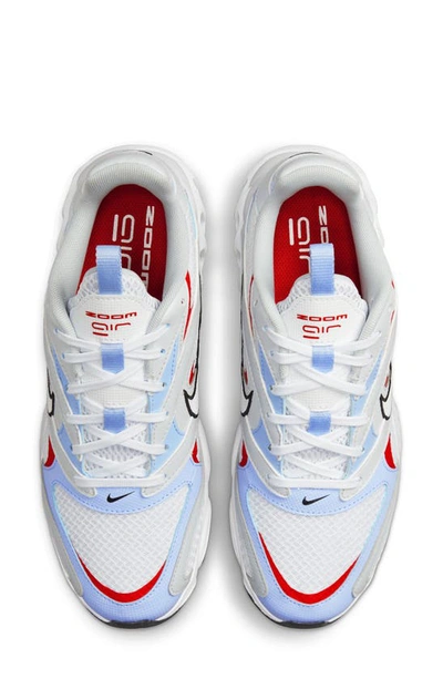 Shop Nike Air Zoom Fire Running Shoe In White/ Pure Platinum/ Royal