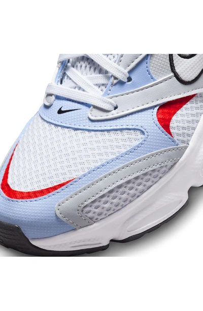 Shop Nike Air Zoom Fire Running Shoe In White/ Pure Platinum/ Royal