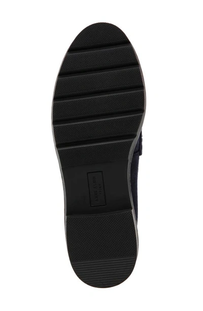 Anne Klein Women's Emmylou Lug Sole Loafers In Navy