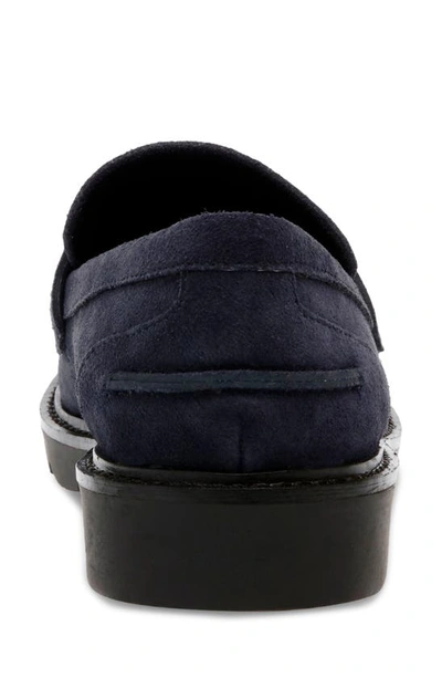 Anne Klein Women's Emmylou Lug Sole Loafers In Navy