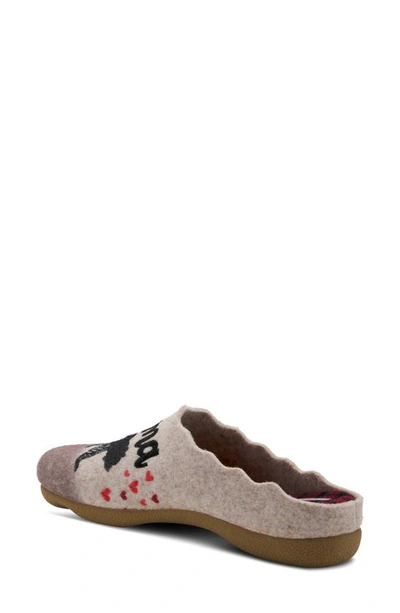 Flexus By Spring Step Mama Bear Slipper In Sand