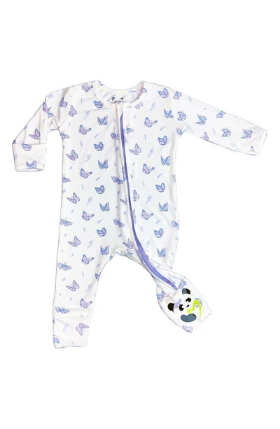 Shop Bellabu Bear Kids' Butterfly Convertible Footie Pajamas