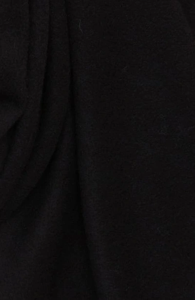 Acne Studios Canada Narrow Wool Scarf In Black