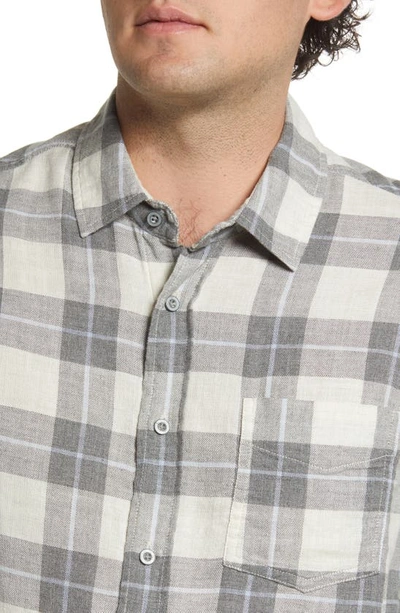 Shop Rails Wyatt Relaxed Fit Plaid Cotton Button-up Shirt In Anthrocite Sky Melange