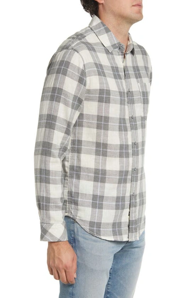 Shop Rails Wyatt Relaxed Fit Plaid Cotton Button-up Shirt In Anthrocite Sky Melange