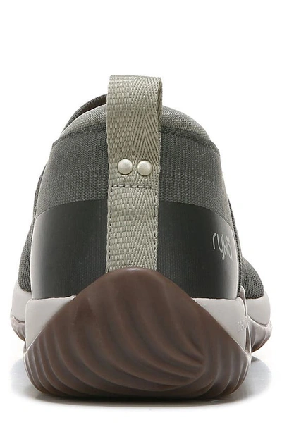 Ryka Echo Knit Slip-on Sneaker In Alpine Green