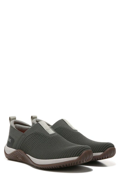 Ryka Echo Knit Slip-on Sneaker In Alpine Green