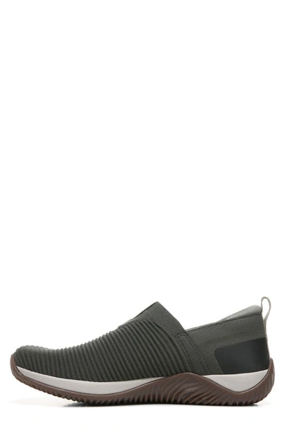Ryka Echo Knit Slip-on Sneaker In Alpine Green