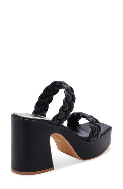 Shop Dolce Vita Wiley Platform Sandal In Black Stella