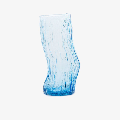 Shop Polspotten Blue Tree Log Glass Vase