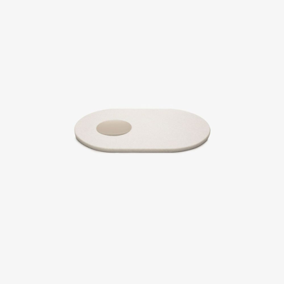 Shop Tom Dixon Grey Curved Marble Chopping Board