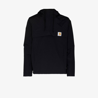 Shop Carhartt Black Nimbus Hooded Jacket