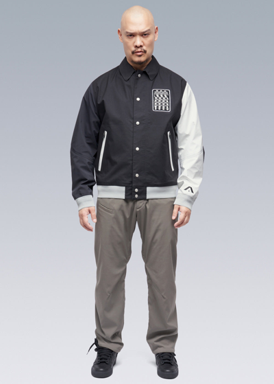 Shop Acronym Black & Multi J94-vt 3l Varsity Jacket