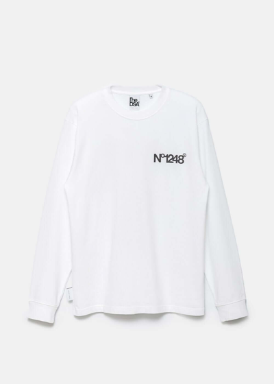 Shop Aitor Throups Thedsa Aitor Throup's Thedsa White No. 1248 Graphic Print T-shirt